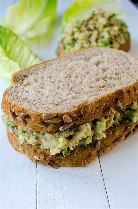 Creamy Avocado Tuna Sandwich Recipe Recipes Food Delicious Sandwiches