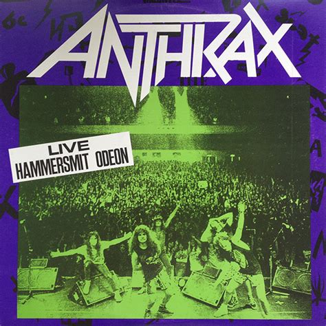 Anthrax outbreaks in animals, like one currently happening in kenya, can threaten human health. Anthrax - Live Hammersmit Odeon (Vinyl, LP, Album ...