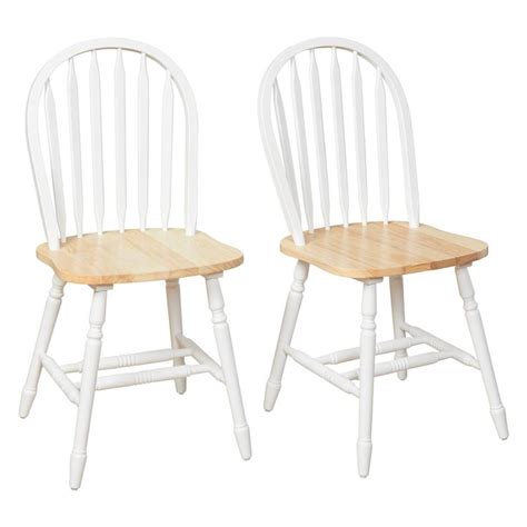 Arrowback Windsor Dining Side Chair Set Of 2 Side Chairs Dining