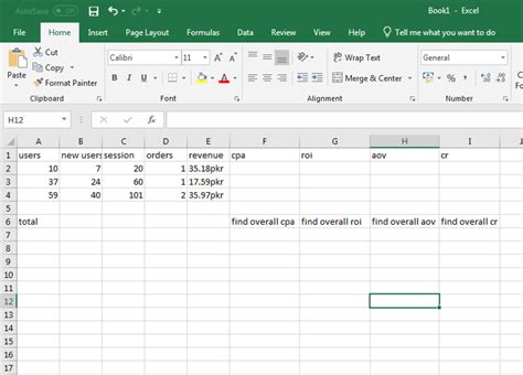 How To Calculate Roi In Excel Images And Photos Finder