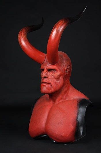 Hellboy 2004 Hellboy Ron Perlman Facial Appliance Horns