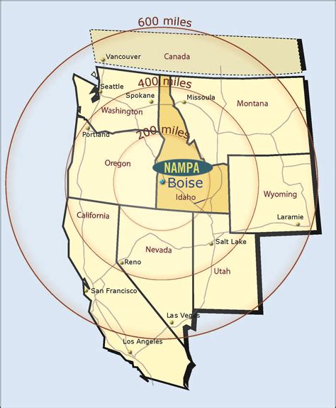 Maps Of Nampa Idaho