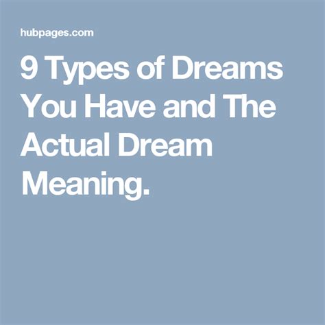 9 Superstitions About Dreams Meanings Dream Meanings Types Of