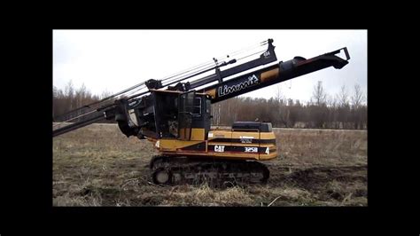 Caterpillar Delimber Forestry Introduction Youtube