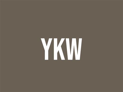 What Does Ykw Mean Meaning Uses And More Fluentslang