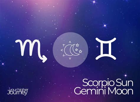 Scorpio Sun Gemini Moon A Captivating And Exploratory Personality