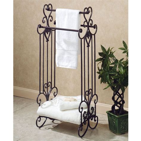 A wide variety of free standing towel holder options are available to you, such as project solution capability, design style, and material. Astonishing Towel Racks For Small Bathrooms: Victorian ...