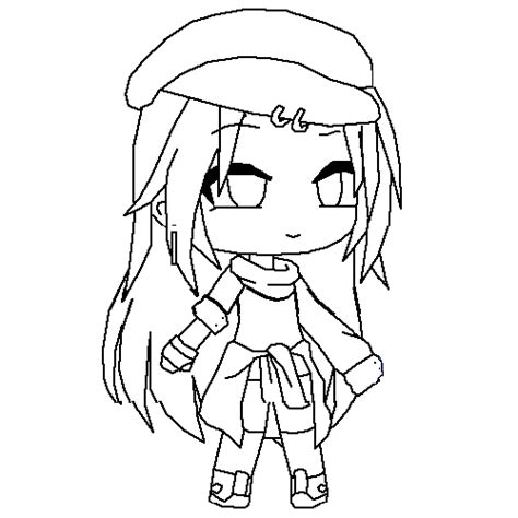 Gacha Club Line Art