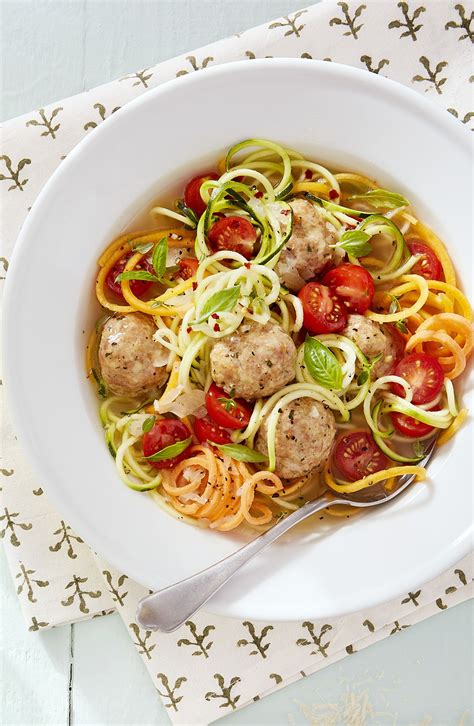 Thai red curry paste is the secret to how flavorful and rich this soup is while still somehow being done in 15 minutes whether you cook it on the. Chicken Meatball and Vegetable Noodle Soup - Elgin