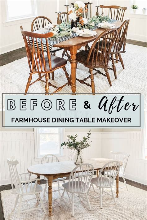 Diy Dining Room Table Makeover Micheala Diane Designs