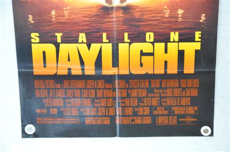 1996 Daylight 1sh Ds Movie Poster 27 X 41 Sylvester Stallone Amy Bren