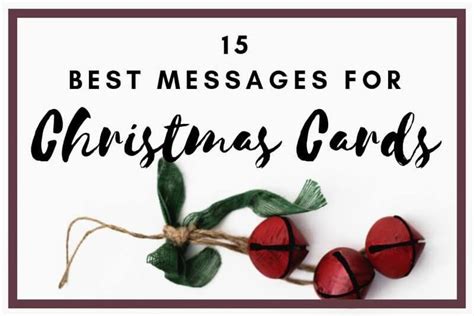 Best Christmas Messages To Write For Cards At Christmas