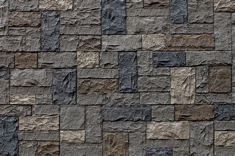 Faux brick panels 28 x 48. StoneWorks Faux Stone Siding - Castle Rock Dover Gray ...
