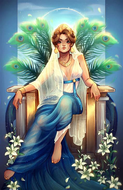 Hera Queen Of Olympus By Chrissabug On Deviantart