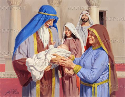 Simeon And Anna See The Savior Goodsalt