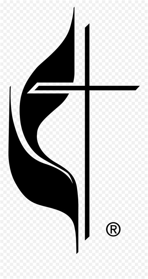 Black Cross Clip Art Library Png Files United Methodist Church Logo