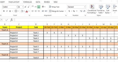 Team Work Allocation Template Work Allocation Template Excel Get