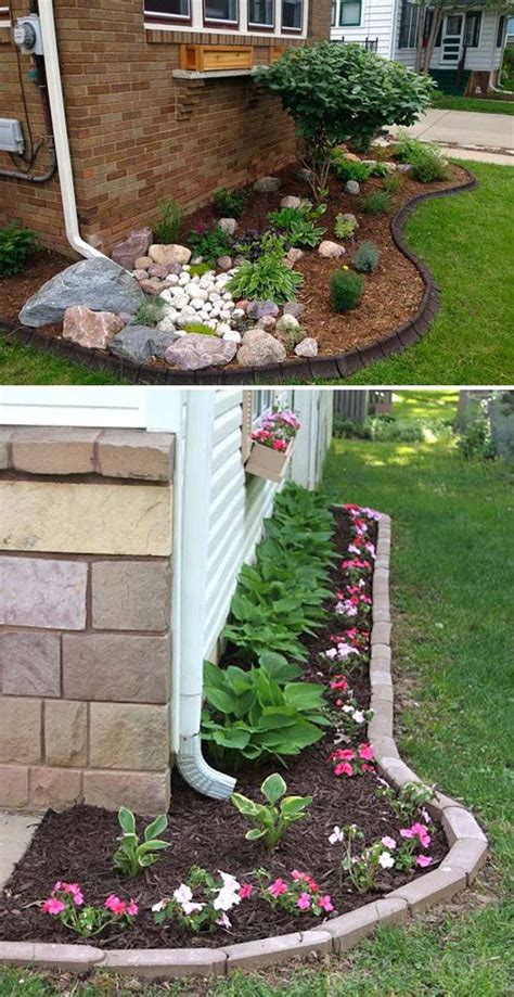 30 Wonderful Diy Ideas With Stone Flower Beds My Desired Home