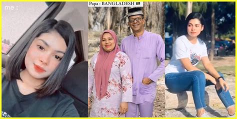 VIDEO Ayah Bangla Ibu Melayu Gadis Kacuk Ini Tular Jadi Perhatian Netizen Teh Tarik Kaw