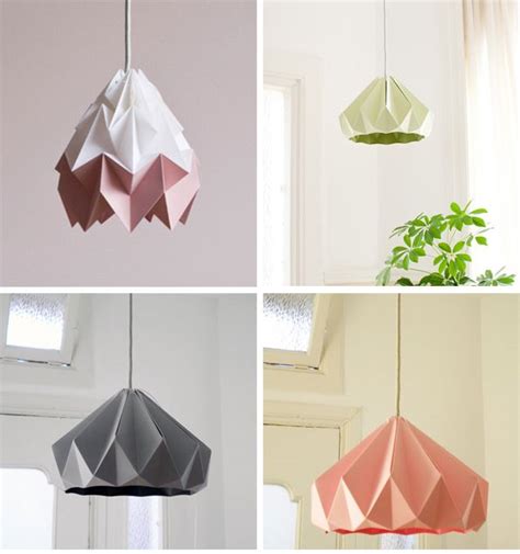 Origami Shades Origami Lights Origami Lamp Origami Lampshade