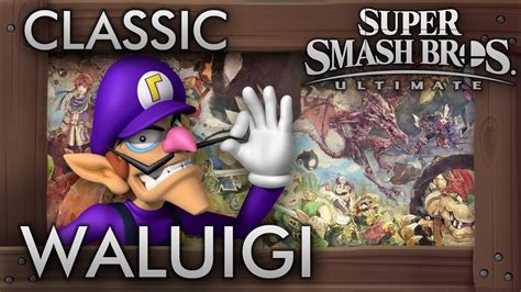 Playable Waluigi In Classic Mode Super Smash Bros Ultimate Youtube