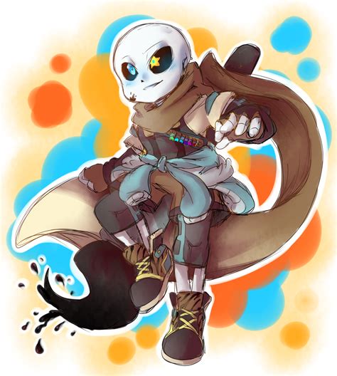 Thanks to a paintbrush that fell into a void, he was able to gain the ability to create objects out of paint and ink. Ink Sans | Undertale, Undertale cute, Undertale fanart