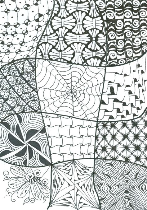 Zentangle Pattern Sheet : Inspired By Zentangle: Patterns and Starter ...