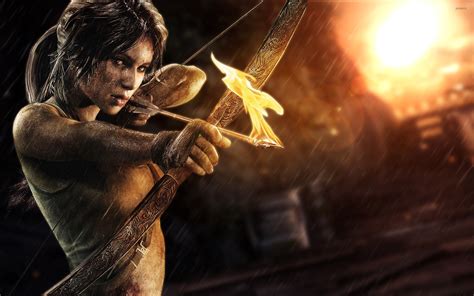 Lara Croft Rise Of The Tomb Raider 5 Wallpaper Game Wallpapers