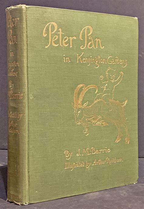 Peter Pan In Kensington Gardens By J M Barrie First Us Edition