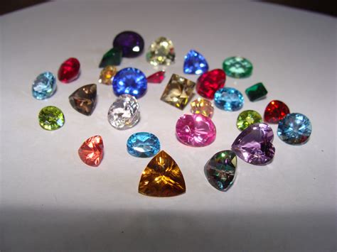 Faceted Gemstone Lot Faceted Gemstones Gems By Mail