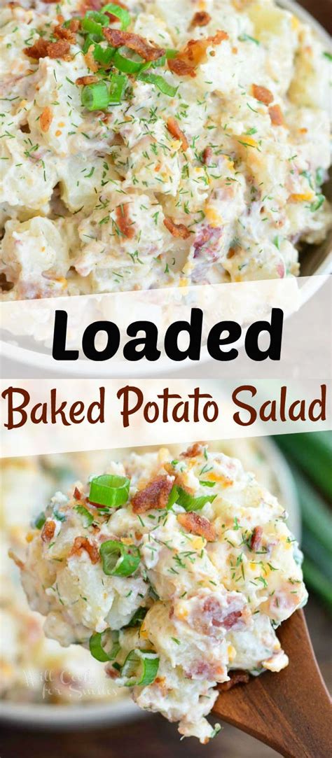 Both of these potatoes remain this potato salad is best made ahead. Loaded Baked Potato Salad is fun version of a classic ...