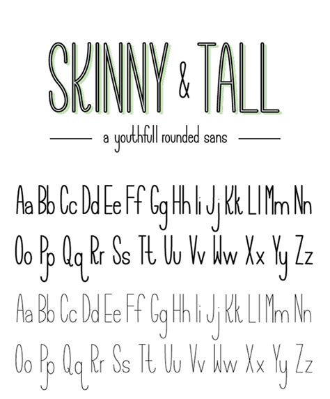 Skinny Tall Font On Behance Lettering Alphabet Hand Lettering