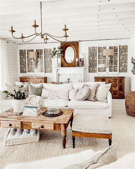 Images Of Farmhouse Living Room Furniture