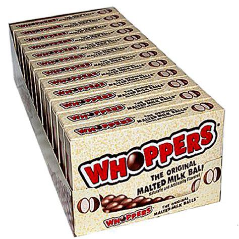 Whoppers Malted Milk Balls Theater Box Retro Candy — Iwholesalecandyca