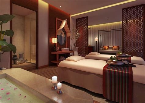 Spa Massage Room Interior Design 3d 1020×729 Pixels With Images