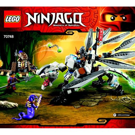 Lego Ninjago 70748 Titanium Dragon Open Set Munimorogobpe
