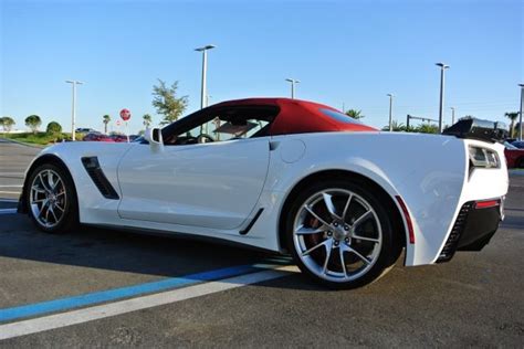 2017 Corvette Z06 Convertible Whitespice Red Package 3lz Z07