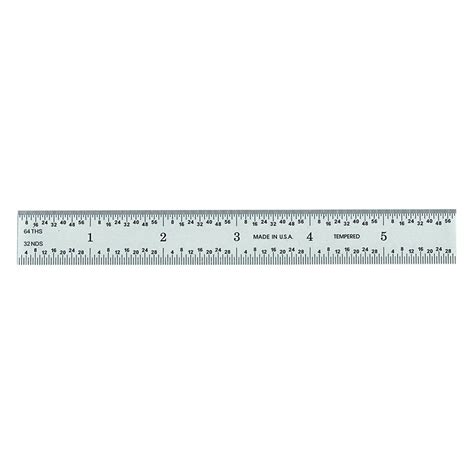 General Tools® Cf664 Ultratest™ 6 Sae Rigid Steel Ruler With