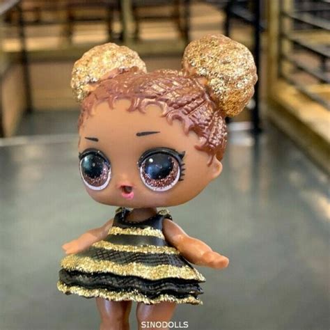 Rare Queen Bee With Glitter Dress Lol Surprise Doll Glam Glitter Series