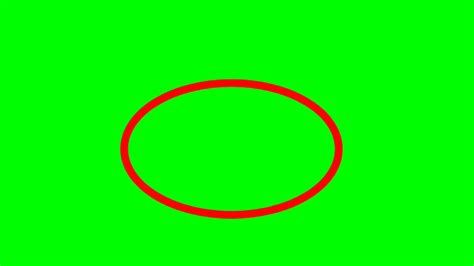 Animated Green Screen Circle Effect Youtube