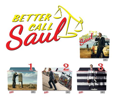 Better Call Saul Series And Season Folder Icons By Vamps1 On Deviantart