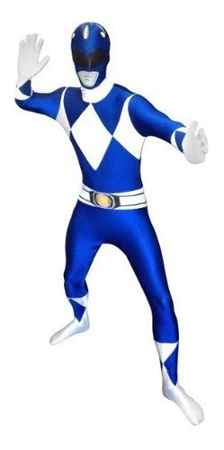 Disfraz De Power Ranger Azul Para Adultos Envio Gratis 250000 En