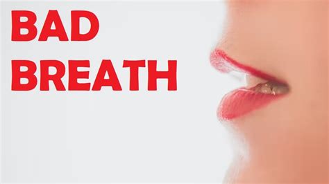 how to get rid of bad breath naturally and permanently youtube