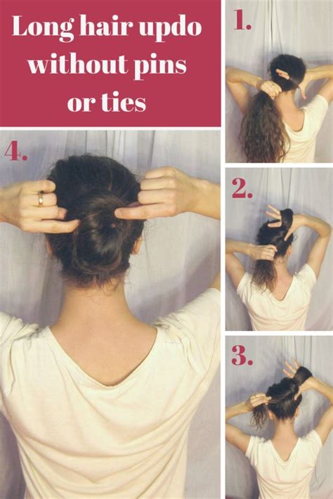 6 Quick And Easy Hairstyles For Long Hair To Do Yourself Easy Updos