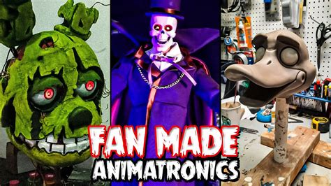 Top Fan Made Animatronics Youtube