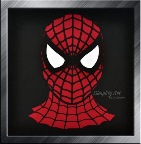 Spiderman Silhouette Wall Art | Spiderman, Silhouette wall art
