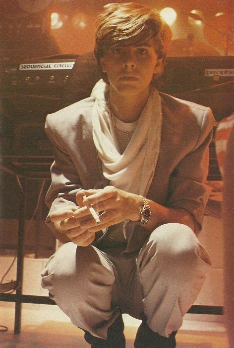 John Taylor From Duran Duran In 1981 On The Set Of Girls On Film Video