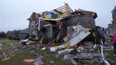 4k Rowlett Tornado Damage Dec 26 2015 Tornado Damage Rowlett Tornado