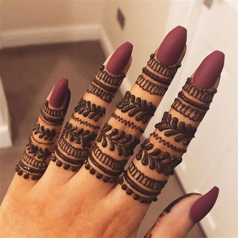 Finger Mehndi Style Finger Mehendi Designs Simple Mehndi Designs
