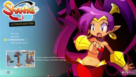 Shantae Half Genie Hero Ultimate Edition Review Cat With Monocle